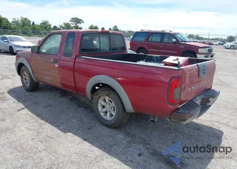 2002 Nissan Frontier Xe z USA, uszkodzony, nr VIN 1N6DD26S92C342667